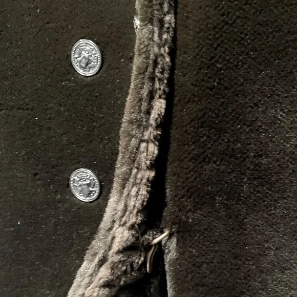 Vintage St. John by Marie Gray Fully Lined Double Breasted Faux Fur Coat - Picture 10 of 13